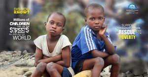 Commemorating International Day for #StreetChildren
