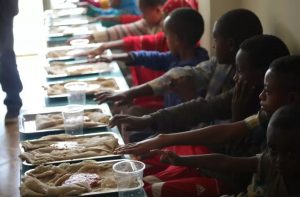 DAILY SCHOOL FEEDING PROGRAM IN ETHIOPIA