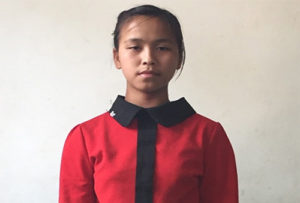 Meet Sai Nu Maing. She lives in Myanmar