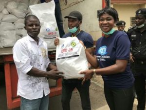 PRESENTATION OF FOOD ITEMS AT THE LAGOS STATE MINISTRY OF AGRICULTURE