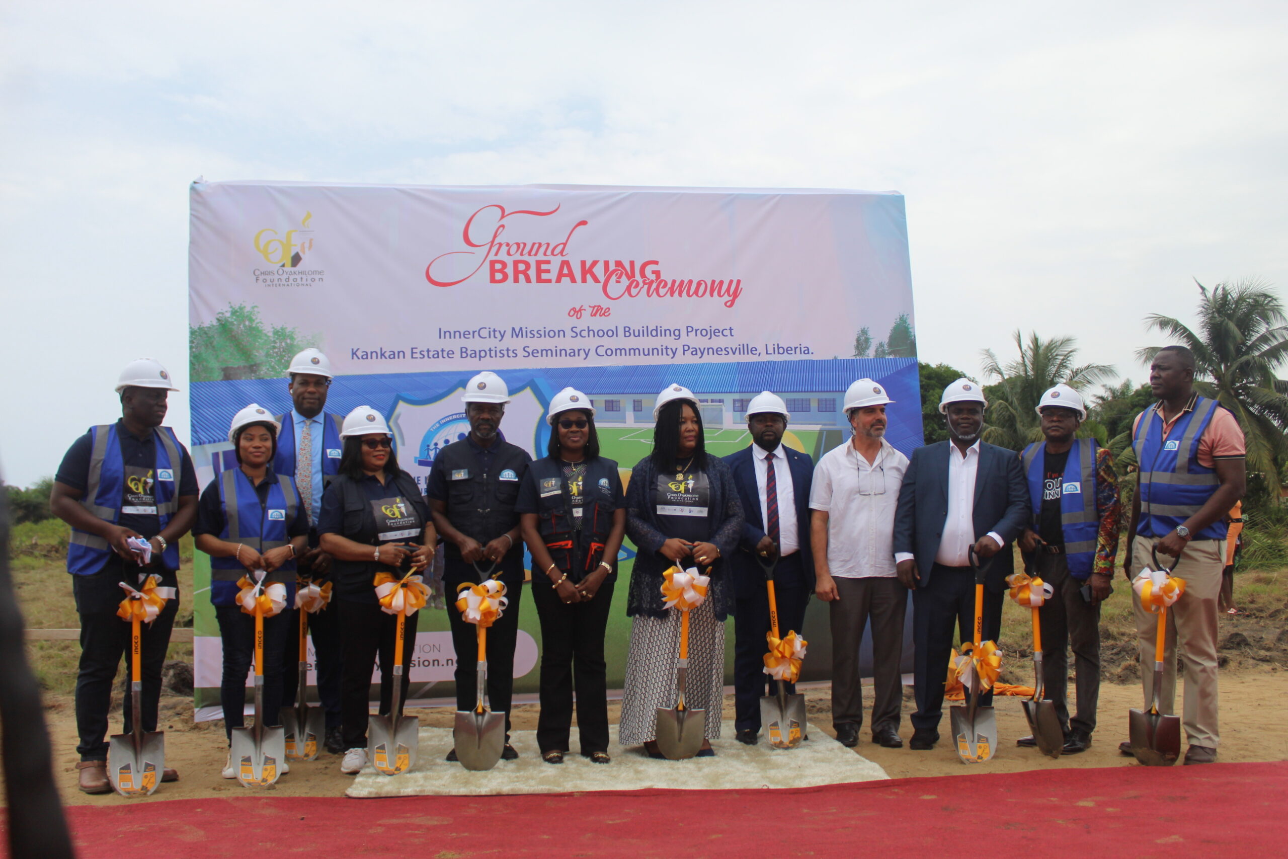 Hope Rising in Liberia as the InnerCity Mission breaks ground for its 14th School